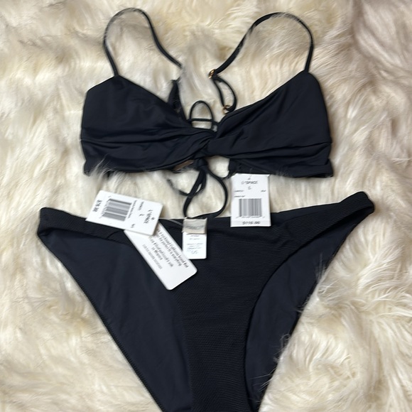 🆕 2pc REVOLVE X L*SPACE Ringo Top & Camacho Reversible Bottom in Black - Picture 2 of 12